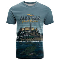 Make Alcatraz Great Again T Shirt Vintage Retro - Wonder Print Shop