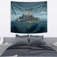 Make Alcatraz Great Again Tapestry Vintage Retro - Wonder Print Shop