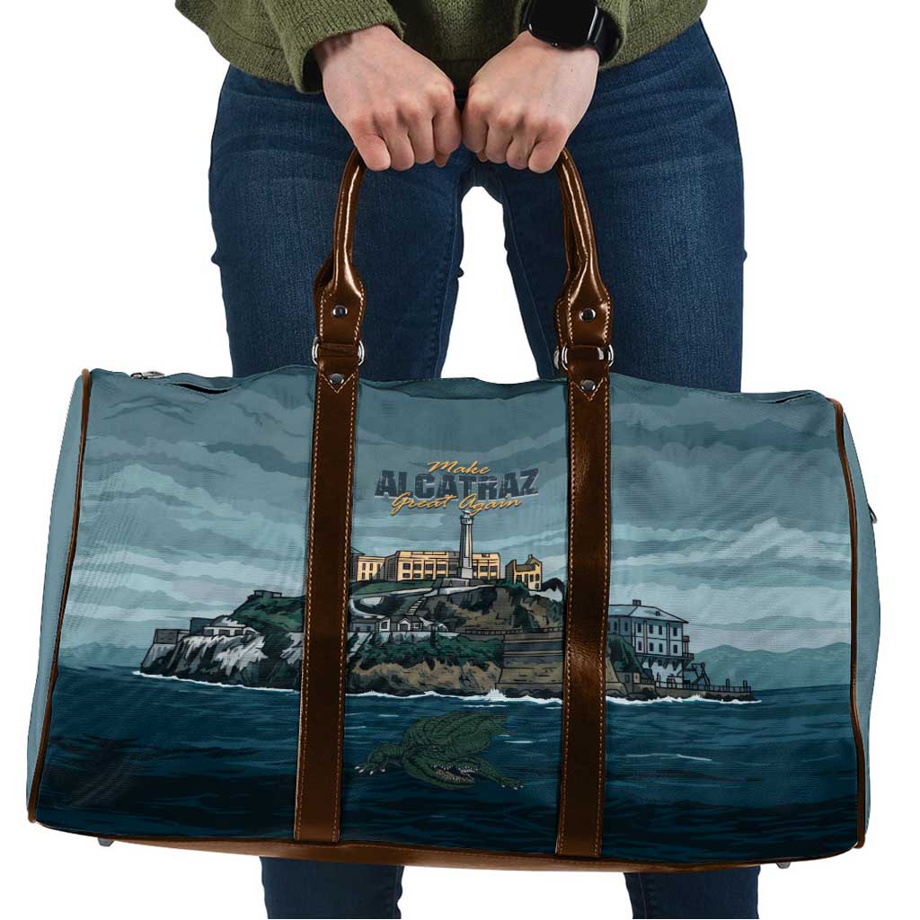 Make Alcatraz Great Again Travel Bag Vintage Retro - Wonder Print Shop