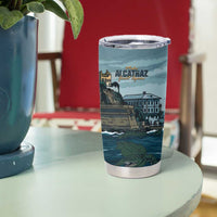 Make Alcatraz Great Again Tumbler Cup Vintage Retro - Wonder Print Shop