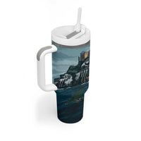 Make Alcatraz Great Again Tumbler With Handle Vintage Retro - Wonder Print Shop