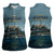 Make Alcatraz Great Again Women Sleeveless Polo Shirt Vintage Retro - Wonder Print Shop