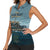 Make Alcatraz Great Again Women Sleeveless Polo Shirt Vintage Retro - Wonder Print Shop