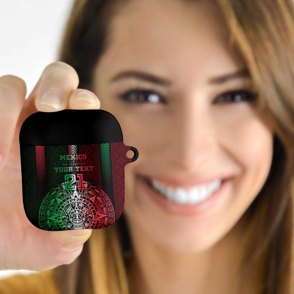 Mexico Football Custom AirPods Case Mexico's Make History 2025 Flag Style - Wonder Print Shop