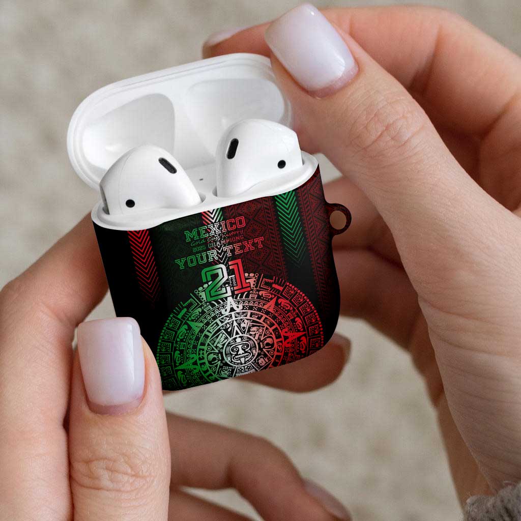 Mexico Football Custom AirPods Case Mexico's Make History 2025 Flag Style - Wonder Print Shop