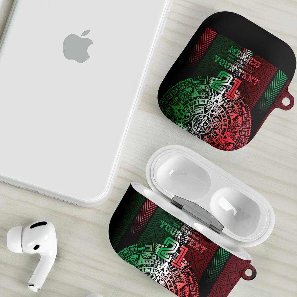 Mexico Football Custom AirPods Case Mexico's Make History 2025 Flag Style - Wonder Print Shop