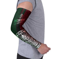 Mexico Football Custom Arm Sleeves Mexico's Make History 2025 Flag Style - Wonder Print Shop