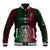 Mexico Football Custom Baseball Jacket Mexico's Make History 2025 Flag Style - Wonder Print Shop