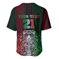Mexico Football Custom Baseball Jersey Mexico's Make History 2025 Flag Style - Wonder Print Shop