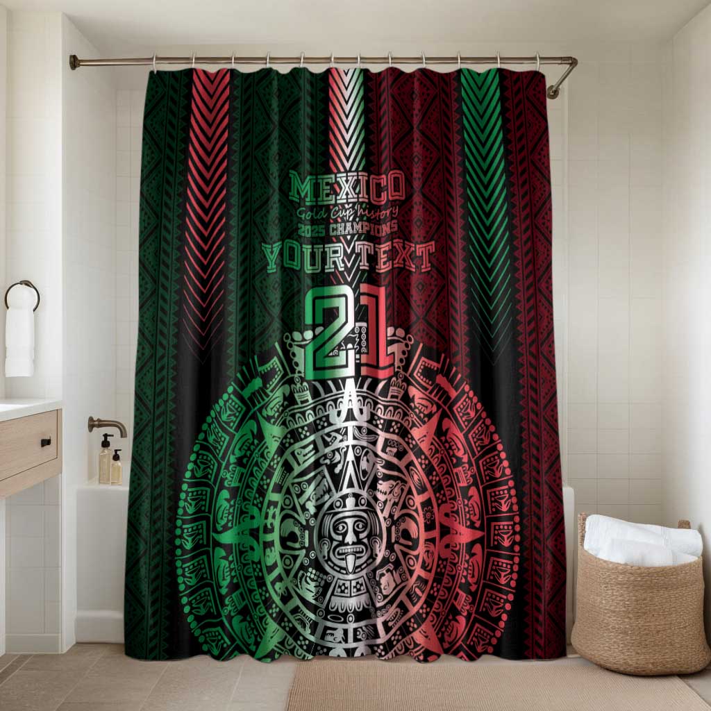 Mexico Football Custom Bathroom Set Mexico's Make History 2025 Flag Style - Wonder Print Shop