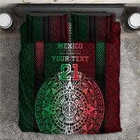 Mexico Football Custom Bedding Set Mexico's Make History 2025 Flag Style - Wonder Print Shop