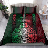 Mexico Football Custom Bedding Set Mexico's Make History 2025 Flag Style - Wonder Print Shop