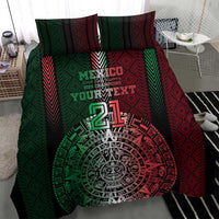 Mexico Football Custom Bedding Set Mexico's Make History 2025 Flag Style - Wonder Print Shop