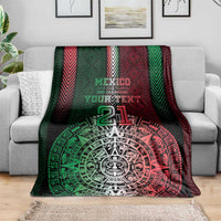 Mexico Football Custom Blanket Mexico's Make History 2025 Flag Style - Wonder Print Shop