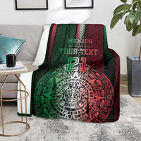 Mexico Football Custom Blanket Mexico's Make History 2025 Flag Style - Wonder Print Shop