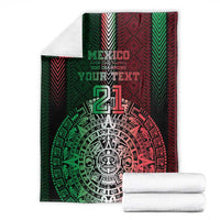 Mexico Football Custom Blanket Mexico's Make History 2025 Flag Style - Wonder Print Shop