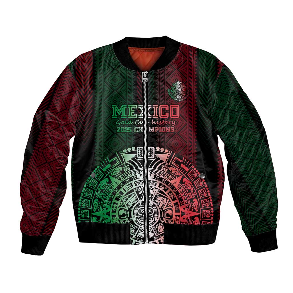 Mexico Football Custom Bomber Jacket Mexico's Make History 2025 Flag Style - Wonder Print Shop