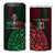 Mexico Football Custom 4 in 1 Can Cooler Tumbler Mexico's Make History 2025 Flag Style - Wonder Print Shop