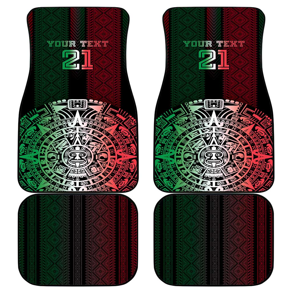Mexico Football Custom Car Mats Mexico's Make History 2025 Flag Style - Wonder Print Shop