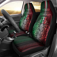 Mexico Football Custom Car Seat Cover Mexico's Make History 2025 Flag Style - Wonder Print Shop