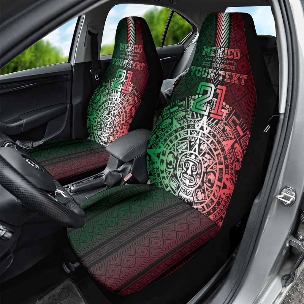 Mexico Football Custom Car Seat Cover Mexico's Make History 2025 Flag Style - Wonder Print Shop