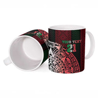 Mexico Football Custom Ceramic Mug Mexico's Make History 2025 Flag Style - Wonder Print Shop