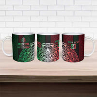Mexico Football Custom Ceramic Mug Mexico's Make History 2025 Flag Style - Wonder Print Shop