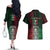 Mexico Football Custom Couples Matching Off The Shoulder Long Sleeve Dress and Hawaiian Shirt Mexico's Make History 2025 Flag Style - Wonder Print Shop