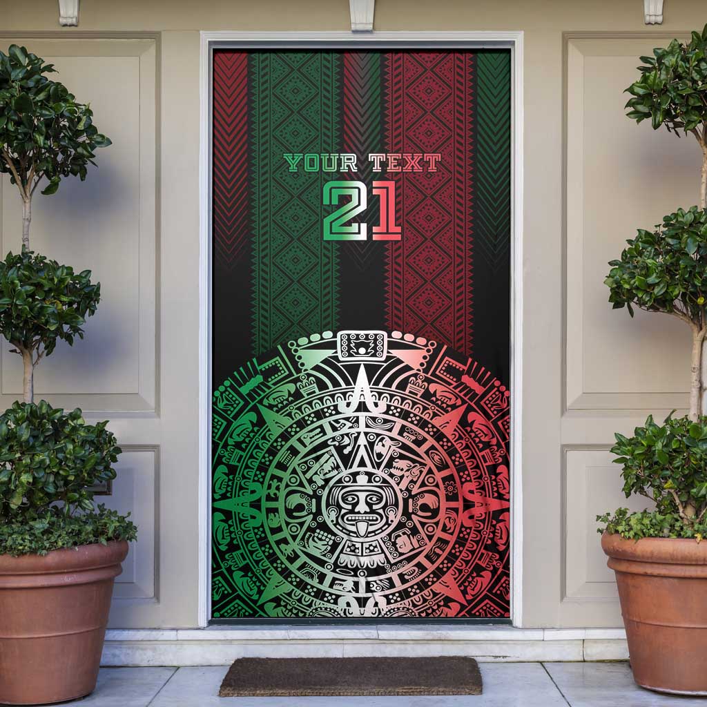Mexico Football Custom Door Cover Mexico's Make History 2025 Flag Style - Wonder Print Shop