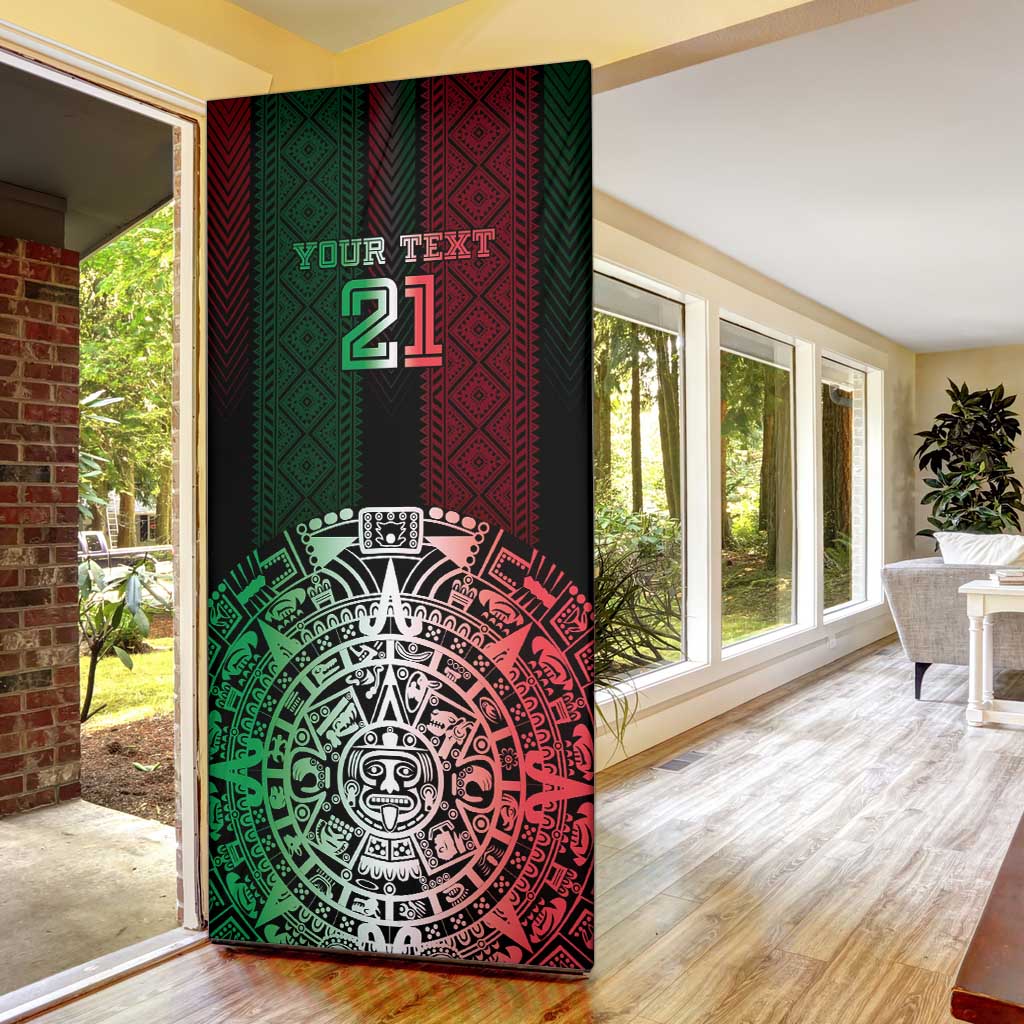Mexico Football Custom Door Cover Mexico's Make History 2025 Flag Style - Wonder Print Shop