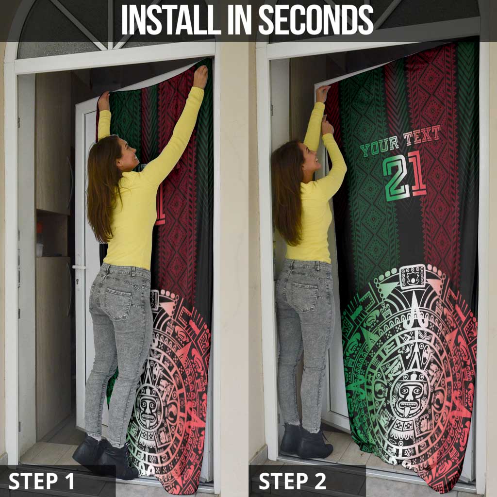 Mexico Football Custom Door Cover Mexico's Make History 2025 Flag Style - Wonder Print Shop