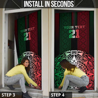Mexico Football Custom Door Cover Mexico's Make History 2025 Flag Style - Wonder Print Shop