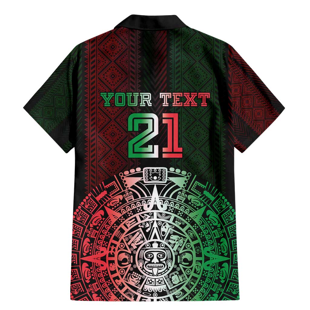 Mexico Football Custom Family Matching Mermaid Dress and Hawaiian Shirt Mexico's Make History 2025 Flag Style - Wonder Print Shop