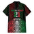 Mexico Football Custom Family Matching Off The Shoulder Long Sleeve Dress and Hawaiian Shirt Mexico's Make History 2025 Flag Style - Wonder Print Shop