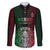 Mexico Football Custom Family Matching Off The Shoulder Long Sleeve Dress and Hawaiian Shirt Mexico's Make History 2025 Flag Style - Wonder Print Shop