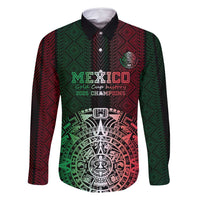 Mexico Football Custom Family Matching Off Shoulder Short Dress and Hawaiian Shirt Mexico's Make History 2025 Flag Style - Wonder Print Shop
