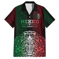 Mexico Football Custom Family Matching Puletasi and Hawaiian Shirt Mexico's Make History 2025 Flag Style - Wonder Print Shop