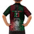 Mexico Football Custom Family Matching Short Sleeve Bodycon Dress and Hawaiian Shirt Mexico's Make History 2025 Flag Style - Wonder Print Shop
