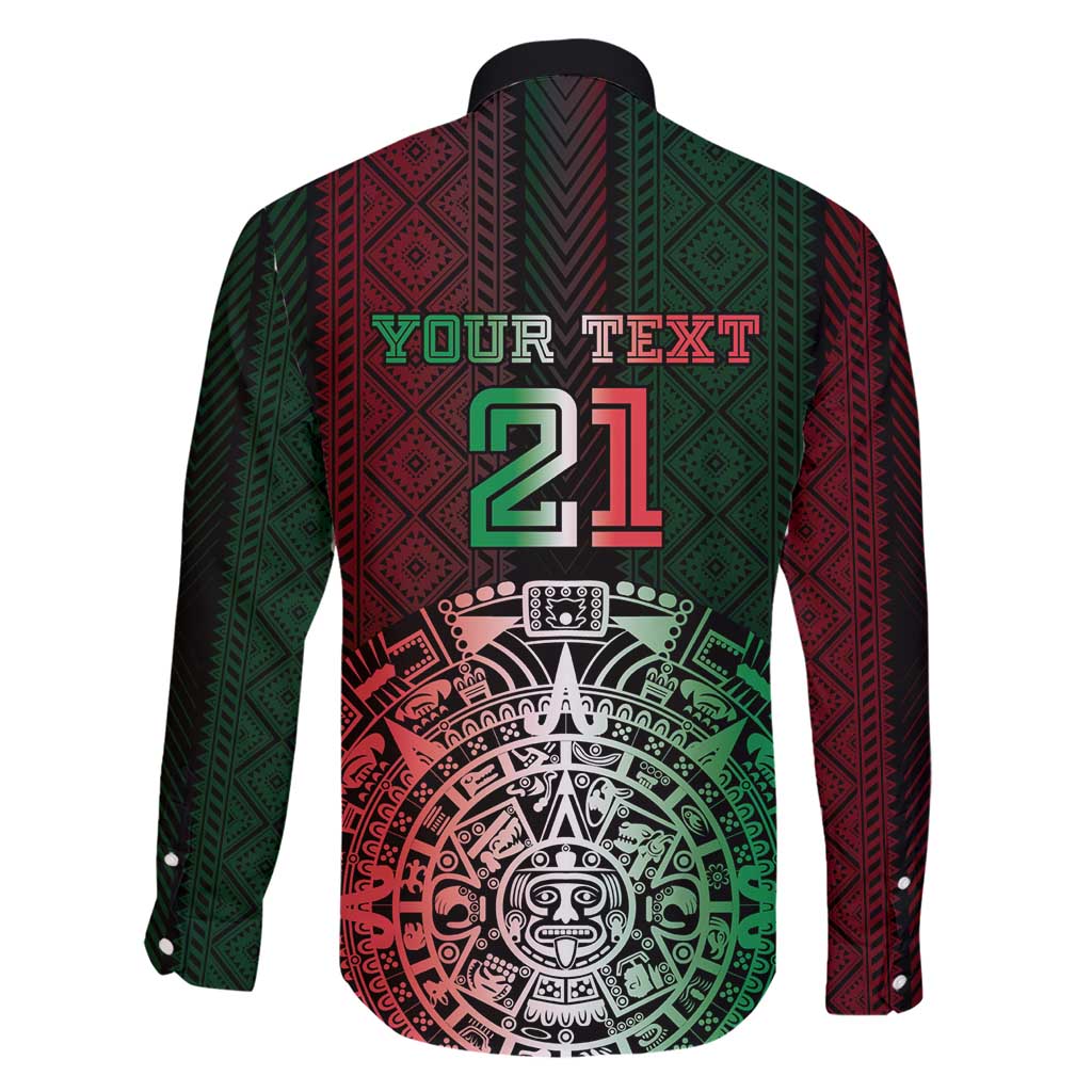 Mexico Football Custom Family Matching Short Sleeve Bodycon Dress and Hawaiian Shirt Mexico's Make History 2025 Flag Style - Wonder Print Shop