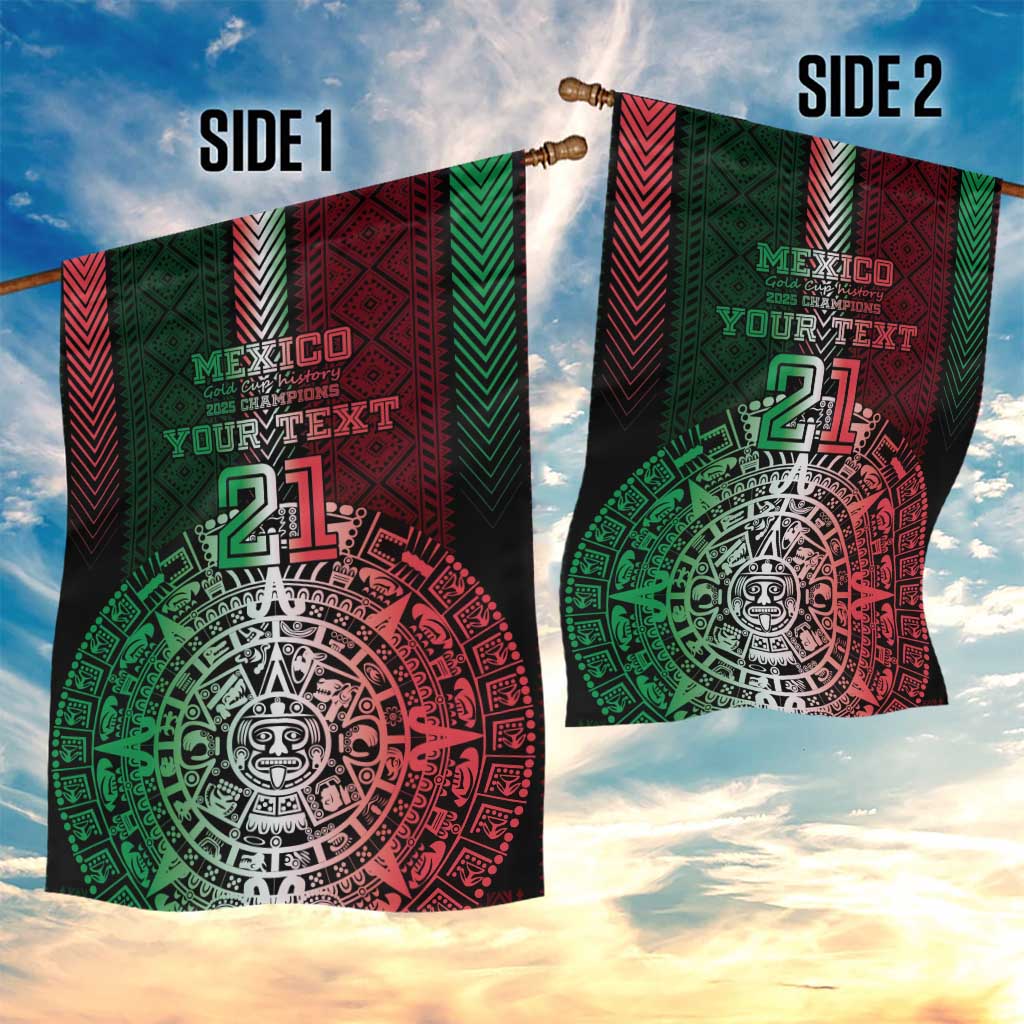Mexico Football Custom Garden Flag Mexico's Make History 2025 Flag Style - Wonder Print Shop