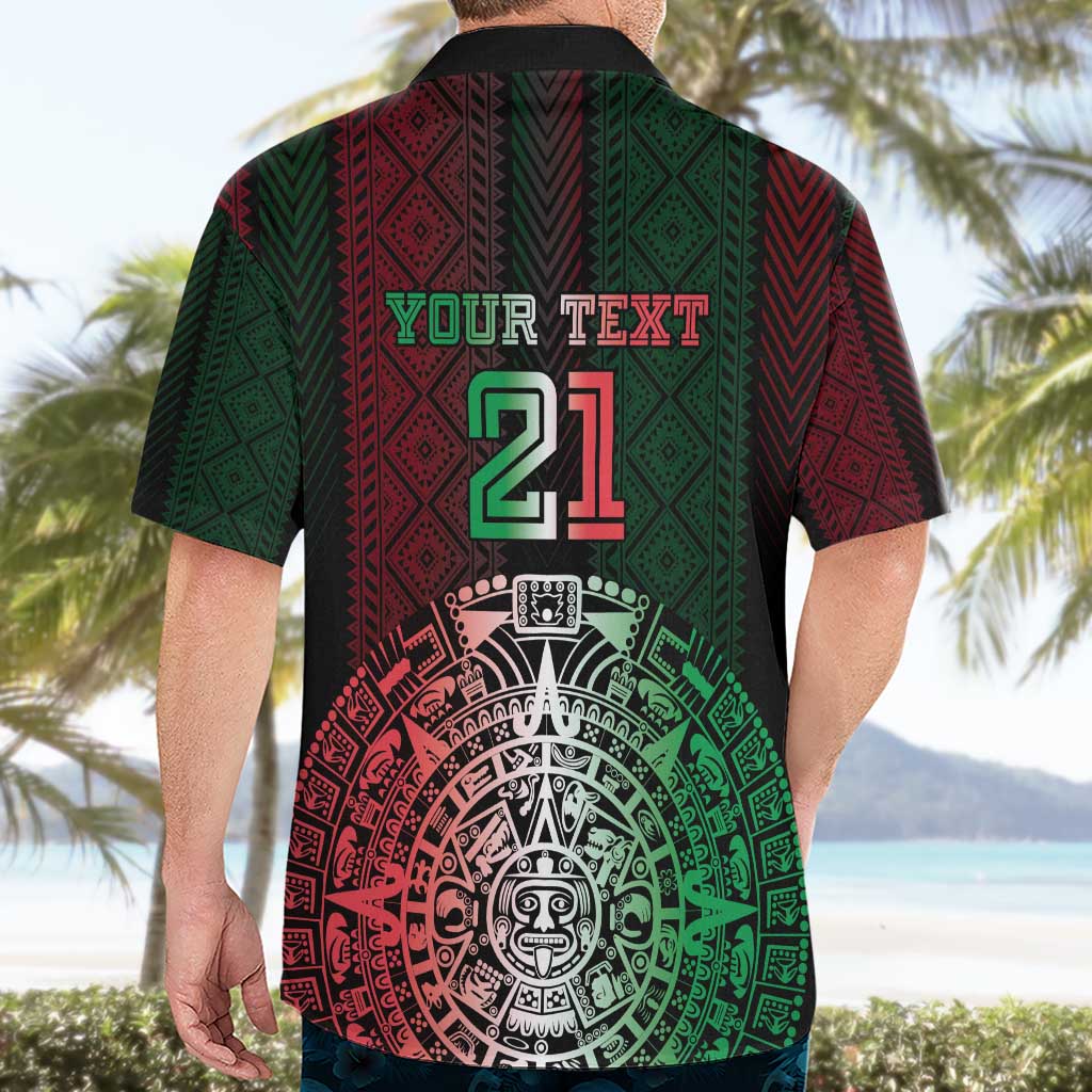 Mexico Football Custom Hawaiian Shirt Mexico's Make History 2025 Flag Style - Wonder Print Shop