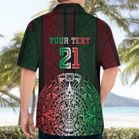 Mexico Football Custom Hawaiian Shirt Mexico's Make History 2025 Flag Style - Wonder Print Shop