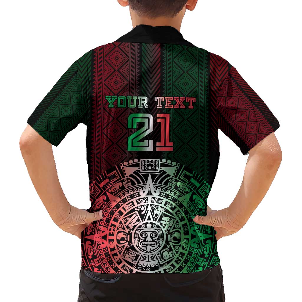 Mexico Football Custom Hawaiian Shirt Mexico's Make History 2025 Flag Style - Wonder Print Shop