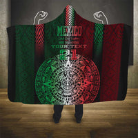 Mexico Football Custom Hooded Blanket Mexico's Make History 2025 Flag Style - Wonder Print Shop