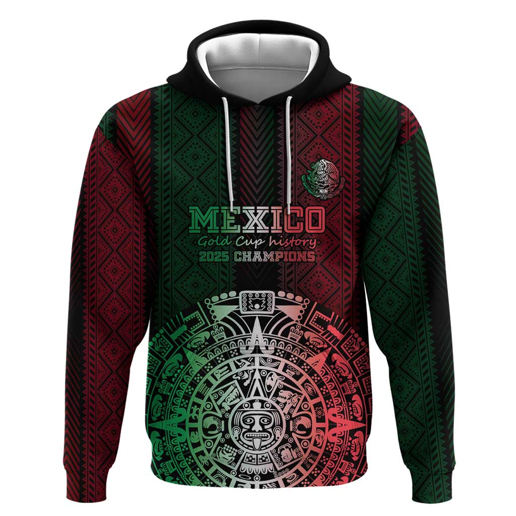 Mexico Football Custom Hoodie Mexico's Make History 2025 Flag Style - Wonder Print Shop