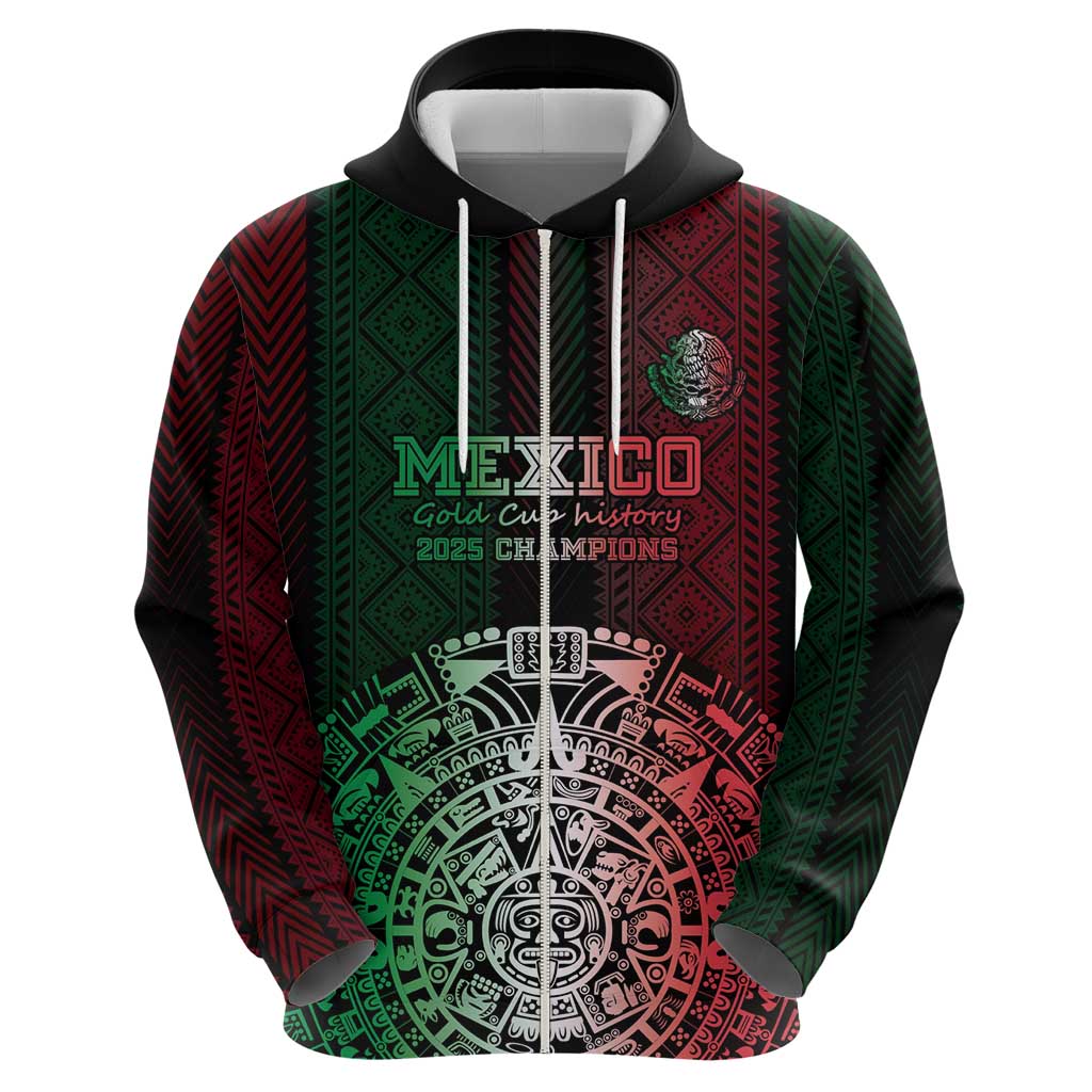Mexico Football Custom Hoodie Mexico's Make History 2025 Flag Style - Wonder Print Shop