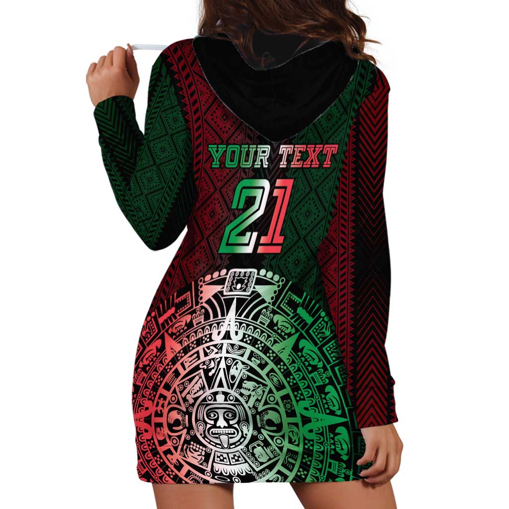 Mexico Football Custom Hoodie Dress Mexico's Make History 2025 Flag Style - Wonder Print Shop
