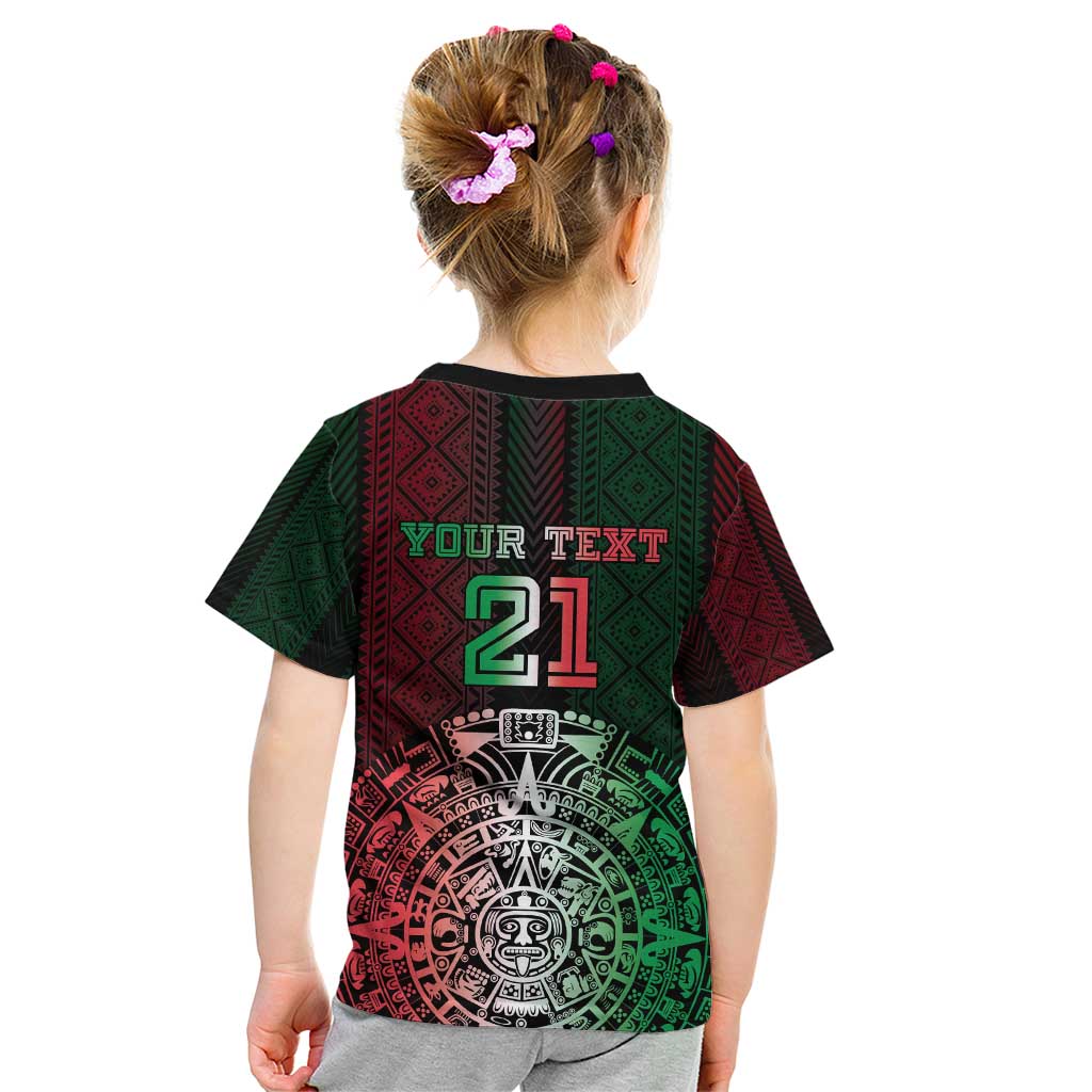 Mexico Football Custom Kid T Shirt Mexico's Make History 2025 Flag Style - Wonder Print Shop