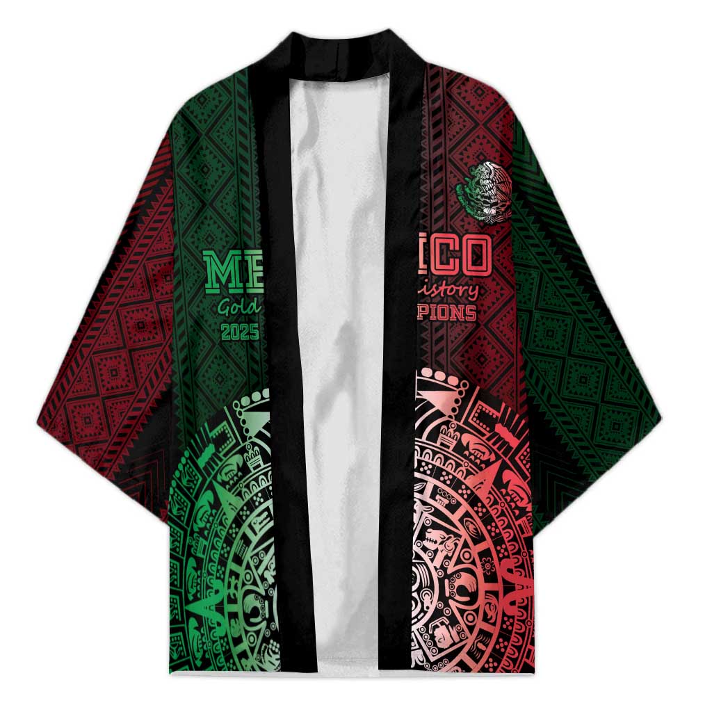 Mexico Football Custom Kimono Mexico's Make History 2025 Flag Style - Wonder Print Shop