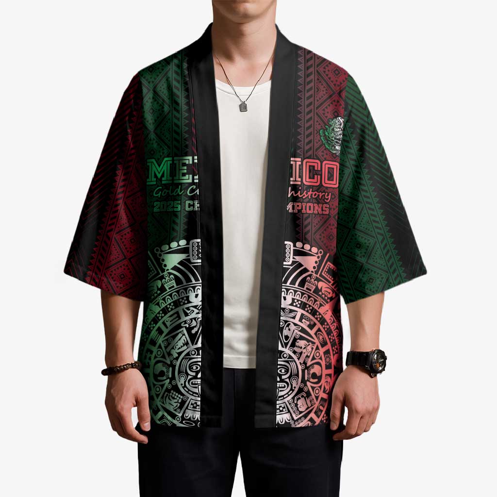 Mexico Football Custom Kimono Mexico's Make History 2025 Flag Style - Wonder Print Shop